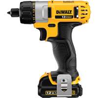 Ensemble de tournevis max, 1/4", 12 V, 160 UWO couple max., Lithium-ion bloc-pile TGS INDUSTRIEL