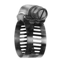 Hose Clamps - Stainless Steel Band & Screw, Min Dia. 0.563, Max Dia. 1-1/4" TGS INDUSTRIEL