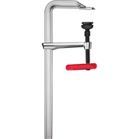 Regular-Duty All-Steel Bar Clamps with Ergonomic Grip, 8" (203.2 mm), 2800 lbs. Clamp Force TGS INDUSTRIEL