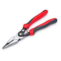 Pro Series Dual Material Long Nose Compound Action Cutting Pliers, 9" L TGS INDUSTRIEL