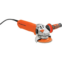 Mini Grinder with ZIP Grinding Wheels, 4-1/2", 120 V, 8 A, 10000 RPM TGS INDUSTRIEL