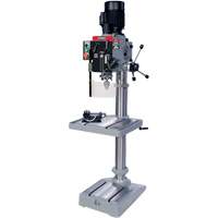 Gearhead Drilling Machine, 1/2" Chuck, 6 Speed(s), 19-1/2" W x 21-3/4" L, #3 Morse TGS INDUSTRIEL