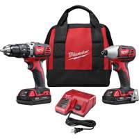 M18 Cordless 2-Tool Combo Kit, Lithium-Ion, 18 V TGS INDUSTRIEL
