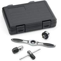 Jeu d'accessoires pour taraud &agrave; cliquet & tourne-fili&egrave;re , 5 Morceaux TGS INDUSTRIEL