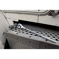 24-Tooth Quick Release Teardrop Ratchet, 3/4" Drive, Plain Handle TGS INDUSTRIEL