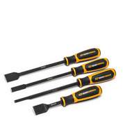 4-Piece Dual Material Wide Scraper Set TGS INDUSTRIEL