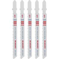 Lame de scie sauteuse, Bim&eacute;tal, Tige en T, 4" lo, 10 dents par pouce TGS INDUSTRIEL