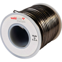 M&eacute;tal d'apport standard, Sans plomb, 95 % d'&eacute;tain, 5 % d'antimoine, &acirc;me Plein, dia. 0,09375" TGS INDUSTRIEL