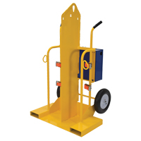 Chariot pour chalumeau et bouteille de soudage, Roues Pneumatique, Base de 24" la x 19-1/2" lo, 500 lb TGS INDUSTRIEL
