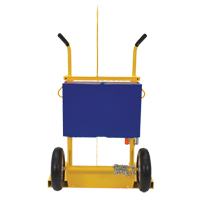 Chariot pour chalumeau et bouteille de soudage, Roues Pneumatique, Base de 24" la x 19-1/2" lo, 500 lb TGS INDUSTRIEL