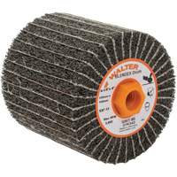 Tambours de finition Two-In-One, 4-1/4" dia. x 4" la, 5/8"-11 Arbre, Grain 80 TGS INDUSTRIEL