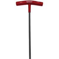 Cl&eacute; hexagonale individuelle m&eacute;trique, embout Hexagonale, 3 mm x 7,7" lo, Poign&eacute;e en T TGS INDUSTRIEL