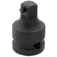 Adaptor, Impact, 1/2" Drive, 3/8" Socket, 1.5" L TGS INDUSTRIEL