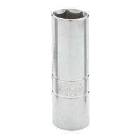 Douille de bougie, Prise 1/2", Douille 5/8", lo 2-1/2" TGS INDUSTRIEL