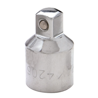 Adaptor Socket, 1/2" Drive, 3/8" Socket, 1.625" L TGS INDUSTRIEL