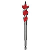 Speed Feed Wood Bit, 5/8", 6-1/2" Length, 1/4" Hex Shank TGS INDUSTRIEL