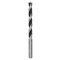Brad Point Wood Bit, 3/16", 3-1/2" Length, 3/16" Shank TGS INDUSTRIEL
