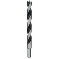 Brad Point Wood Bit, 7/16", 5-1/2" Length, 3/8" Shank TGS INDUSTRIEL