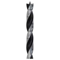 Brad Point Wood Bit, 1/2", 6" Length, 3/8" Shank TGS INDUSTRIEL
