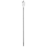 Flat Boring Bit, 3/4" Diameter, 1/4" Hex Shank, 16" Length TGS INDUSTRIEL
