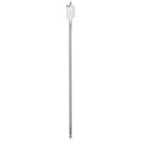Flat Boring Bit, 7/8" Diameter, 1/4" Hex Shank, 16" Length TGS INDUSTRIEL