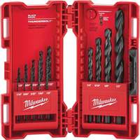 Thunderbolt&reg; Drill Bit Set, 14 Pieces, Steel TGS INDUSTRIEL