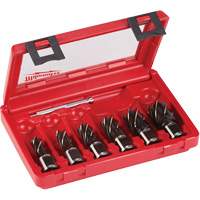 Annular Cutter Drill Bit Set, 6 Pieces, High Speed Steel TGS INDUSTRIEL