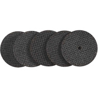 Meules &agrave; tronçonner renforc&eacute;es, 1-1/2" x 0,045", Arbre de Aucune, Type 1, Oxyde d'aluminium, 40000 Tr/min TGS INDUSTRIEL