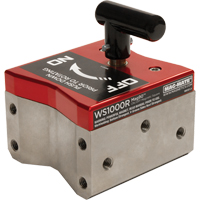 Mag90 On/Off Magnetic Squares, 4-1/4" L x 4" W x 4-3/4" H, 1000 lbs. TGS INDUSTRIEL