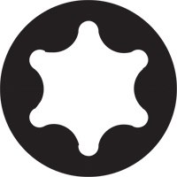 Embout de rechange pour tournevis multi embouts Sixpac Plus, Torx, 6, Prise 1/4" TGS INDUSTRIEL