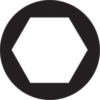 Embout de rechange pour tournevis multi embouts Teeny Turner, Hexagonale, 1,5 mm, Prise 3/16" TGS INDUSTRIEL