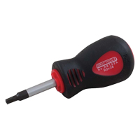 Square Recess Screwdriver, #0 Tip, Round, 4" L, Cushion Grip Handle TGS INDUSTRIEL