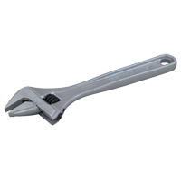 Adjustable Wrench, 6" L, 1" Max Width, Plain TGS INDUSTRIEL