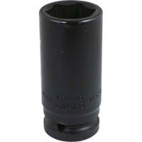 Socket, Impact, 19 mm, 3/4" Drive, 6 Points, Deep TGS INDUSTRIEL