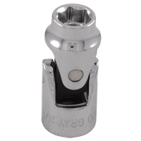 Universal Joint Socket , 3/8" Drive, 6 Points TGS INDUSTRIEL