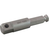 Male Hex Extension, 1/2" Drive, 2-1/5" L TGS INDUSTRIEL