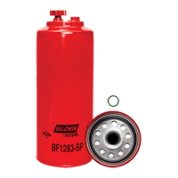 BF1283-SP Filtre &agrave; carburant s&eacute;parateur d'eau &agrave; visser avec orifice pour capteur & drain TGS INDUSTRIEL