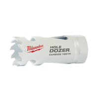 Hole Dozer with Carbide Teeth, 1", 1-3/5" Depth of Cut, Carbide TGS INDUSTRIEL