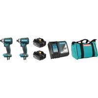 Ensemble de 2 outils avec moteur sans balai LXT, Lithium-ion, 18 V TGS INDUSTRIEL