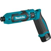 Trousse de tournevis &agrave; chocs, 1/4", 220 lb-po Couple max., 7,2 V, Lithium-ion TGS INDUSTRIEL