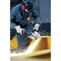 High Performance Large Angle Grinder, 9", 120 V, 15 A, 6500 RPM TGS INDUSTRIEL