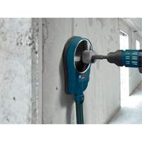 Accessoire de tr&eacute;pan de carrotier pour la collecte de poussi&egrave;re SDS-Max TGS INDUSTRIEL