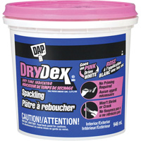 Pl&acirc;tre &agrave; reboucher DryDex, 946 ml, Contenant en plastique TGS INDUSTRIEL