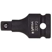 Adaptateur pour douille, Chocs, Prise 1/2", Douille 1/4", 1,25" lo, Sph&eacute;rique TGS INDUSTRIEL