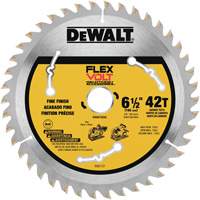 FlexVolt&reg; TrackSaw Blade, 6-1/2", 42 Teeth, Wood Use TGS INDUSTRIEL