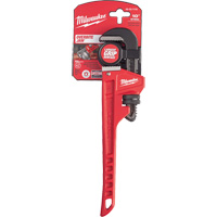 Cl&eacute; &agrave; tuyau, Cap des m&acirc;choires 1-1/2", Longueur 10", Fini Rev&ecirc;tement en poudre, Prise Ergonomique TGS INDUSTRIEL