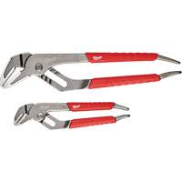 6" & 10" Comfort Grip Straight Jaw Pliers Set, 2 Pieces TGS INDUSTRIEL