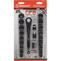 Ensemble d'outils pour m&eacute;canicien, 25 Mcx, Prise de 3/8" TGS INDUSTRIEL