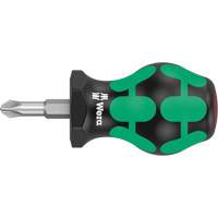 350 Phillips Stubby Screwdriver, #2, 3-1/8" L, Cushion Grip Handle TGS INDUSTRIEL