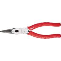 Comfort Grip Long Nose Pliers, 8" L TGS INDUSTRIEL